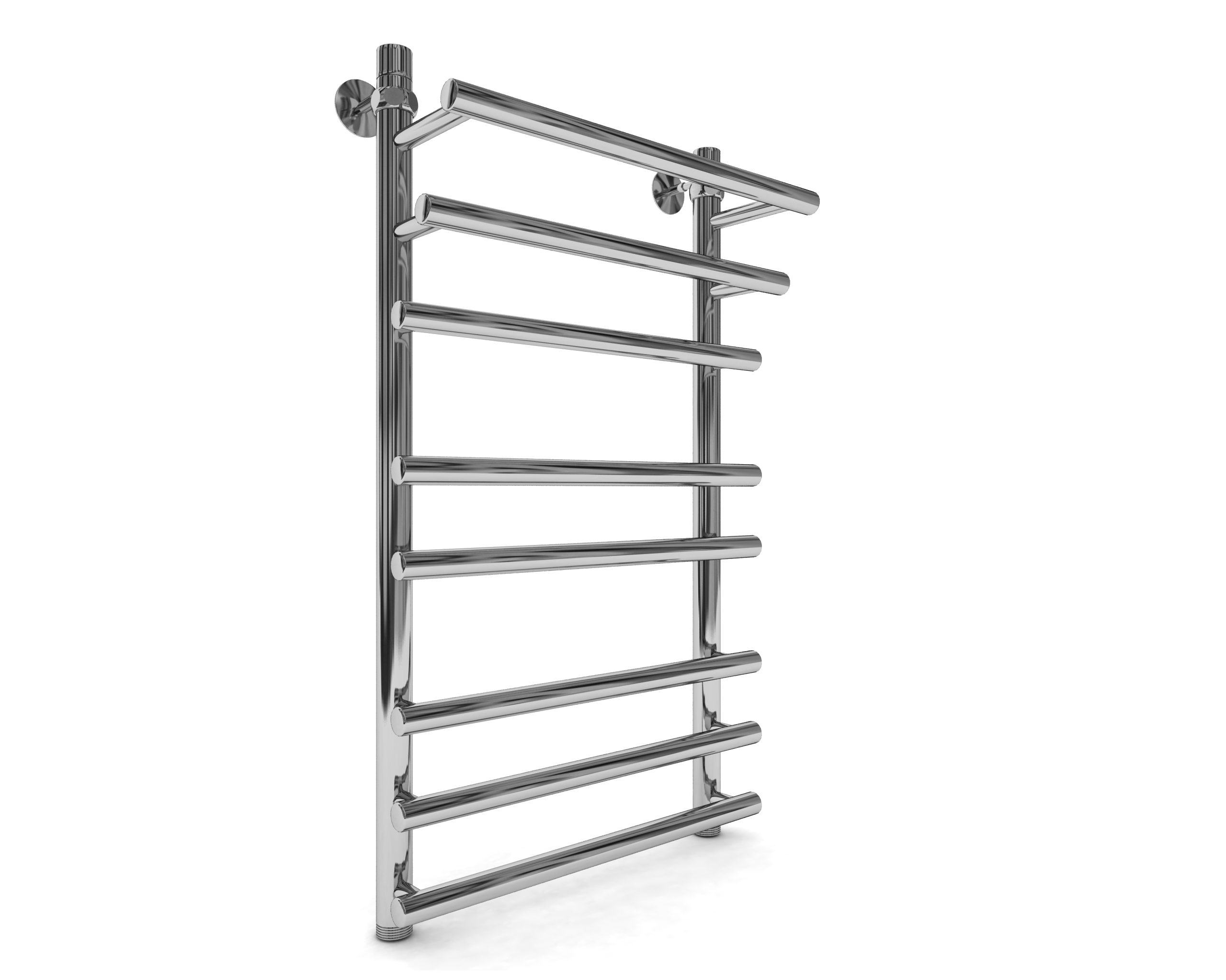 Изображение товара Водяной полотенцесушитель Indigo Just Shelf 40х40 см нержавеющая сталь Хром Россия