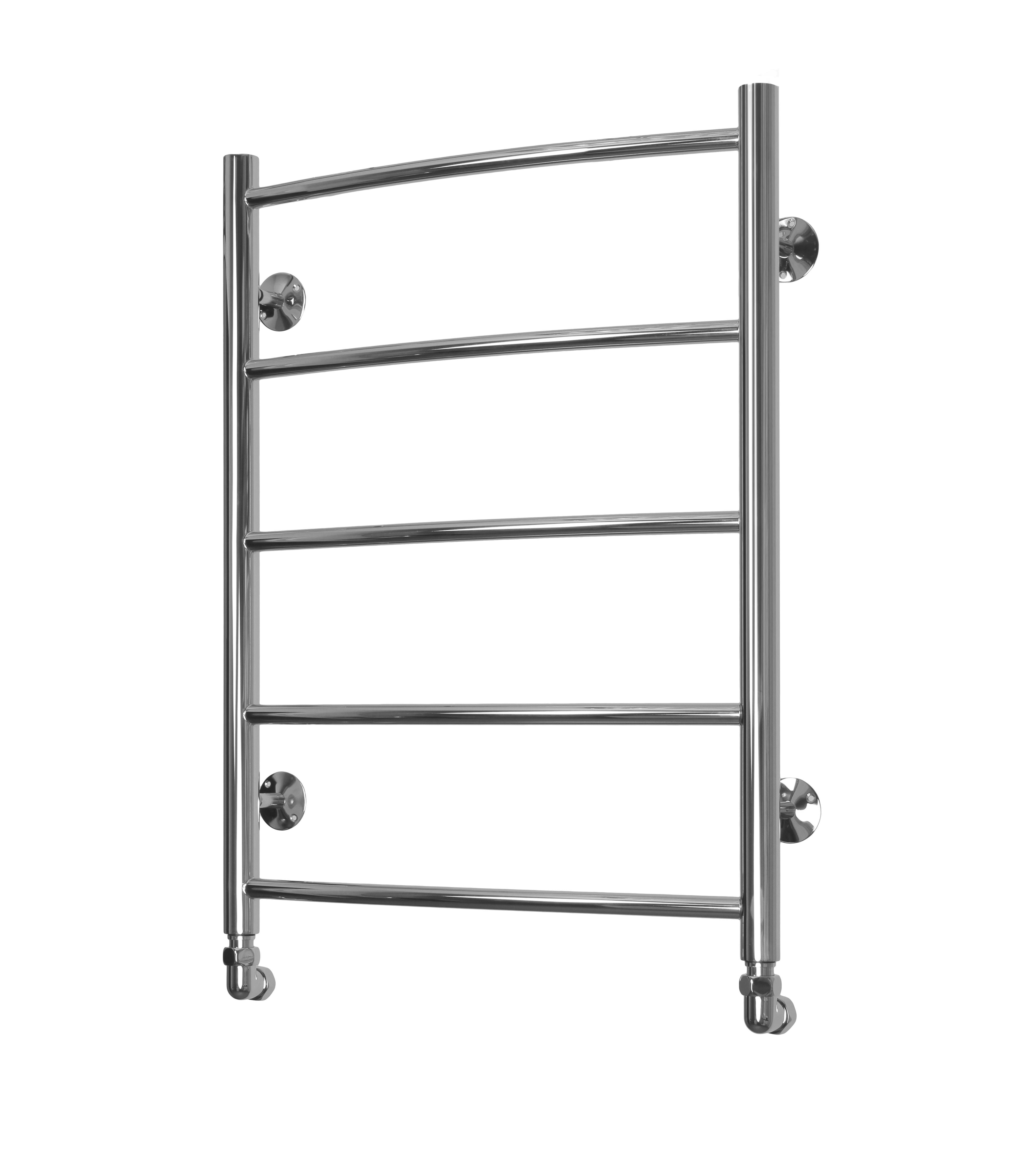 Изображение товара Полотенцесушитель водяной лестница Domoterm Калипсо П5 50x70 см 1/2" нержавеющая сталь цвет серебро