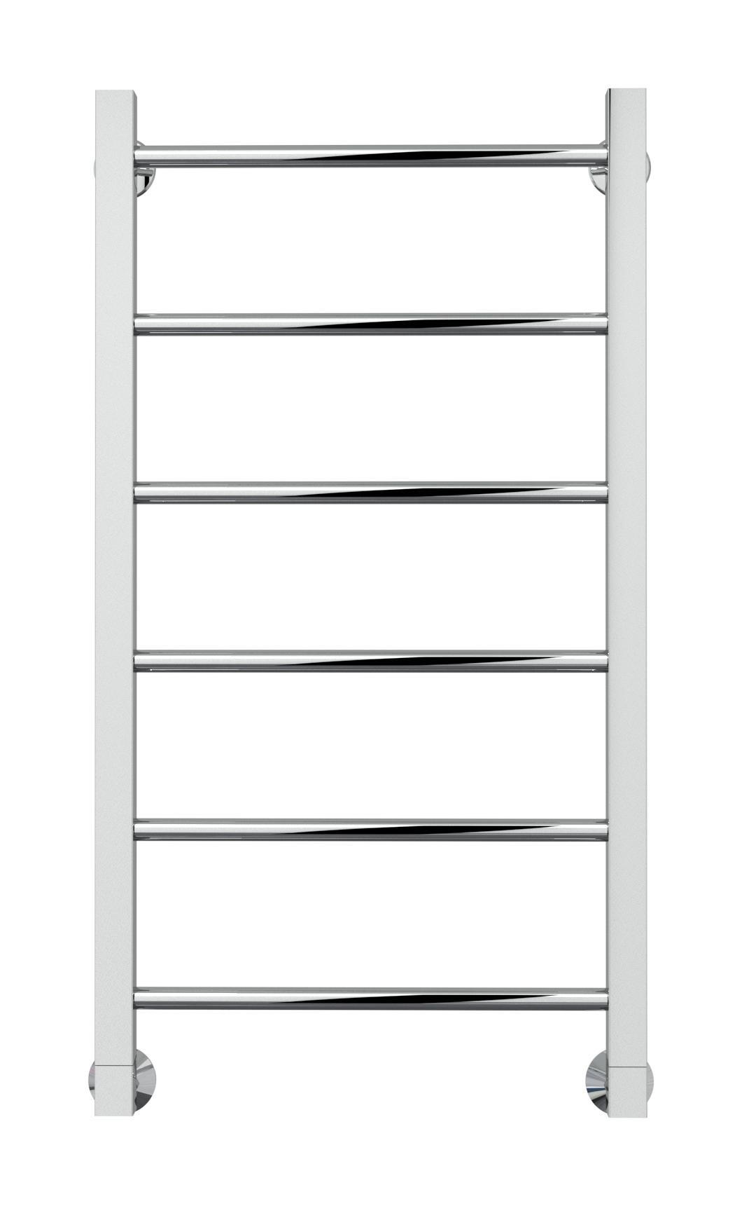 Изображение товара Водяной полотенцесушитель Роснерж Квадрат-Прямая 80x40 см из нержавеющей стали