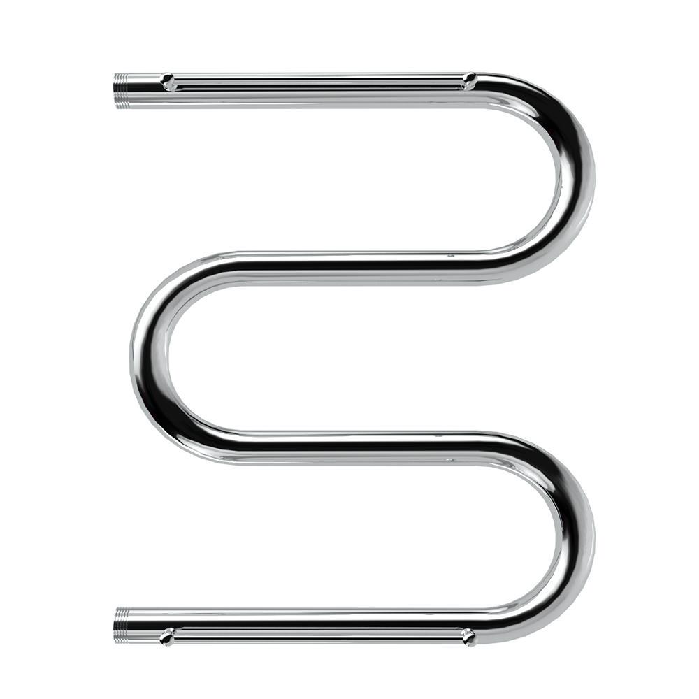 Изображение товара Полотенцесушитель водяной с полкой m-образный Indigo 50x53.2 см 1" нержавеющая сталь цвет серебро