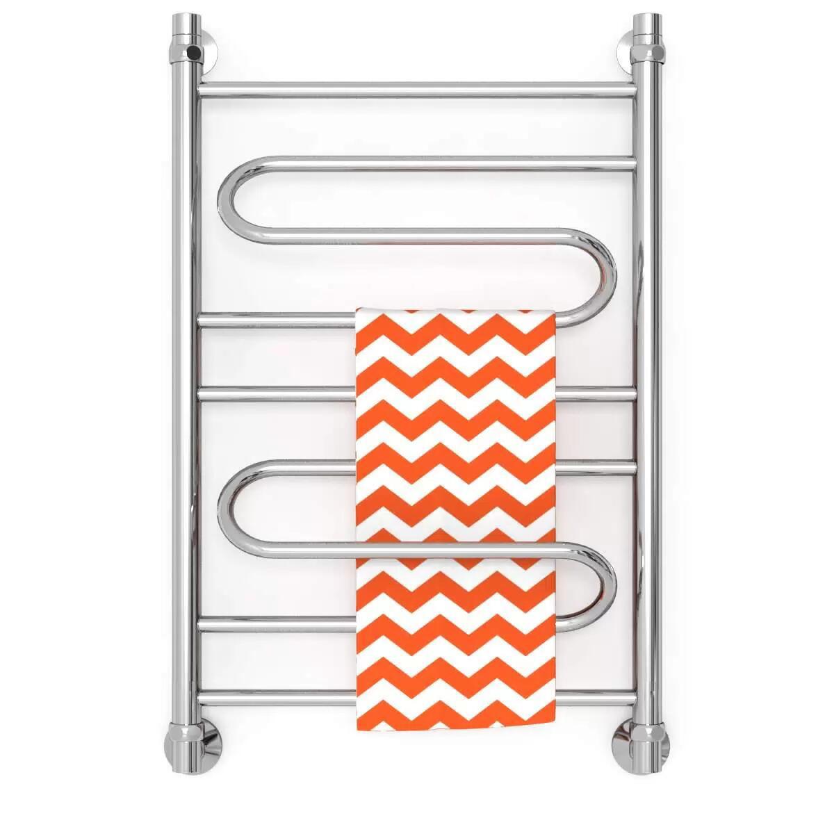 Изображение товара Водяной полотенцесушитель Zigzag W 50x80 см нержавеющая сталь 1/2"