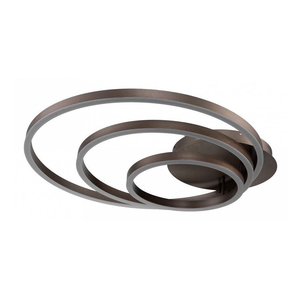 Изображение товара Светильник настенно-потолочный светодиодный INDIGO V000006L Stella 25 м² теплый белый свет цвет коричневый