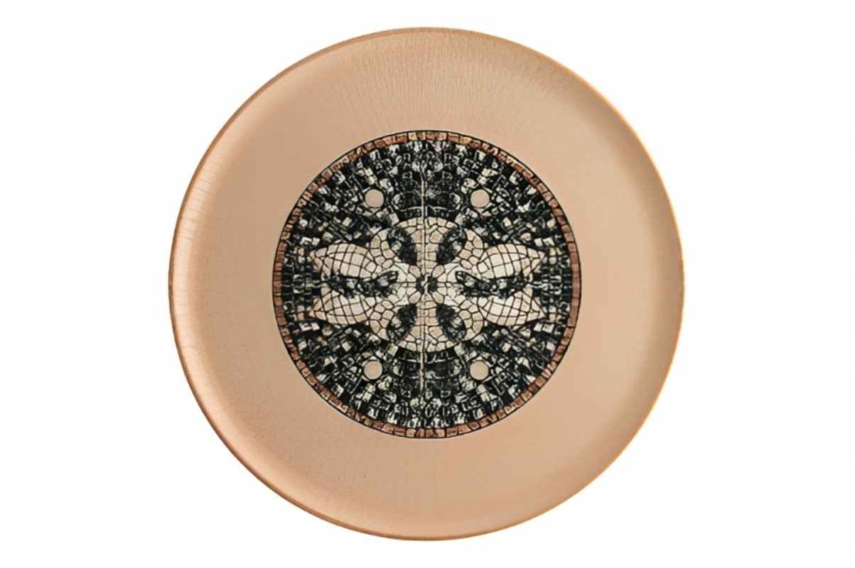 Изображение товара Блюдо сервировочное Bonna Mesopotamia 32x2x32 см фарфор цвет бежевый