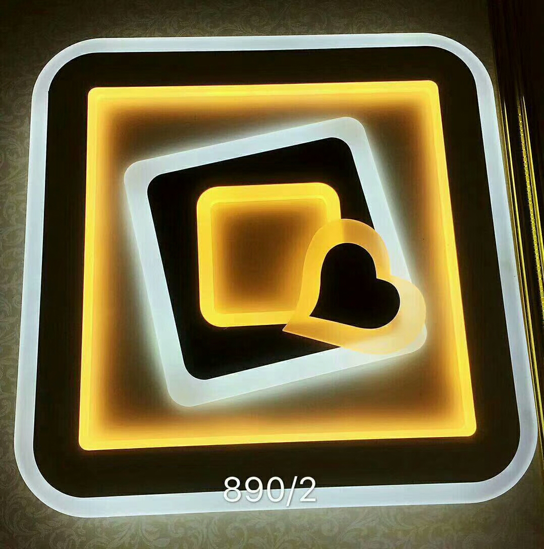 Изображение товара Светильник настенно-потолочный светодиодный Мелодия света Led light 890-2 18 м² регулируемый цвет света цвет белый