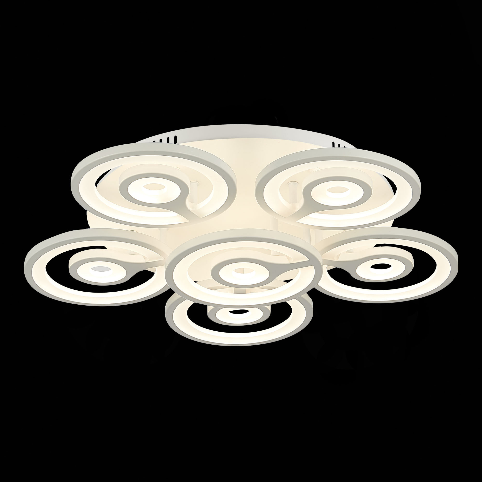 Изображение товара Светильник настенно-потолочный светодиодный Alma light Cinno 26 м² регулируемый белый свет цвет белый