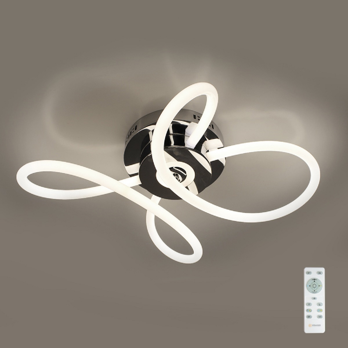 Изображение товара Люстра потолочная светодиодная Estares Omnia регулябельный белый свет