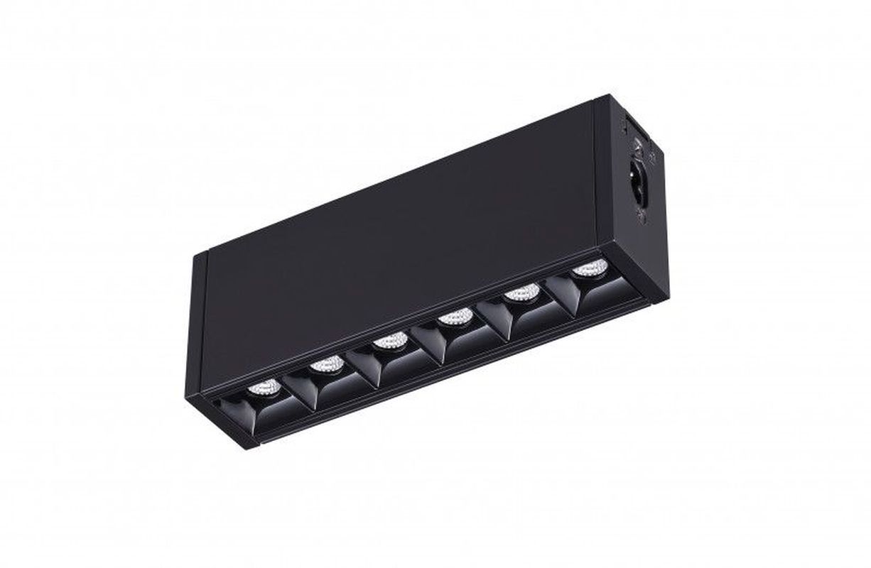 Изображение товара Потолочный светодиодный светильник Novotech RATIO 358096 черный для натяжных потолков