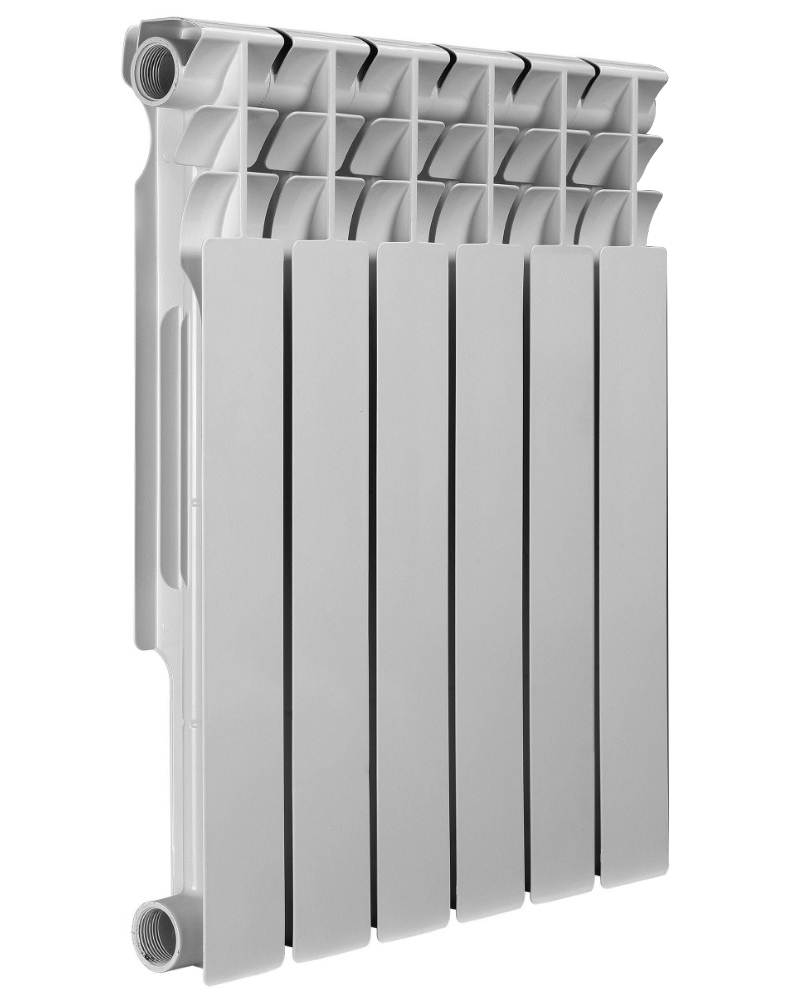 Изображение товара Биметаллический радиатор Azario Bimetal BM500/80, 6 секций, белый