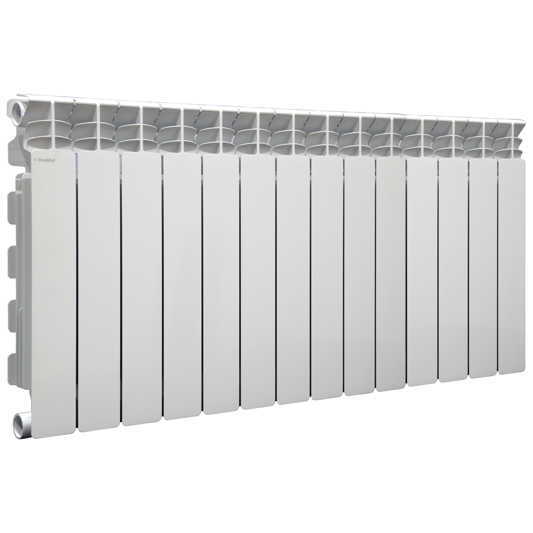 Изображение товара Радиатор Fondital Exclusivo D3 Plus 500 14 секций белый аллюминий боковое подключение