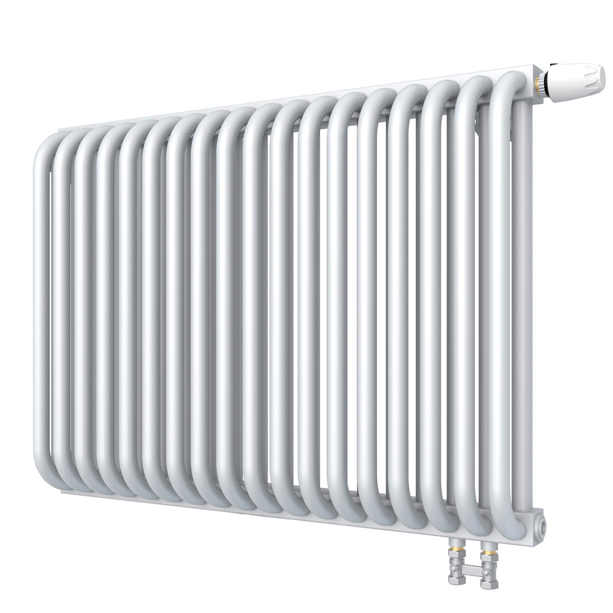 Изображение товара Радиатор Кзто PC 2 500 18 секций стальной с нижним подключением