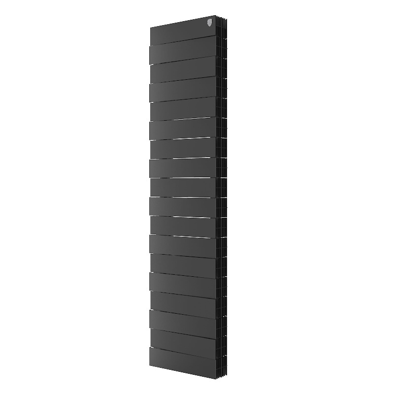 Изображение товара Радиатор Royal thermo PianoForte Tower 300 22 секций нижнее подключение биметалл черный