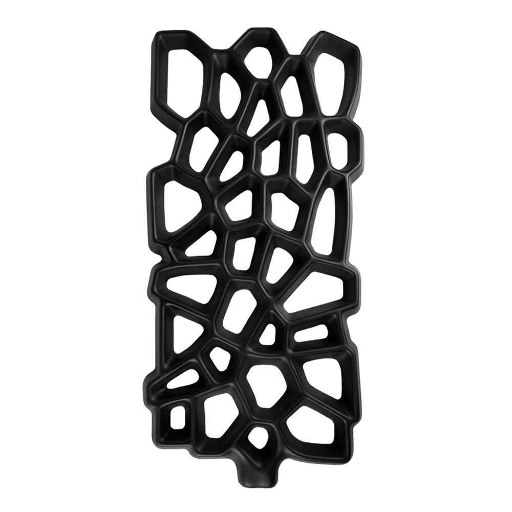 Изображение товара Радиатор Primoclima Geom 1200 RAL9005 50 0 секций нижнее подключение полимербетон черный матовый