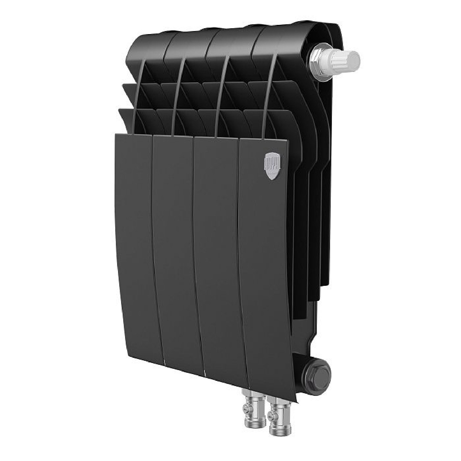 Изображение товара Радиатор Royal thermo BiLiner VR 350/32 биметаллический 4 секции черный