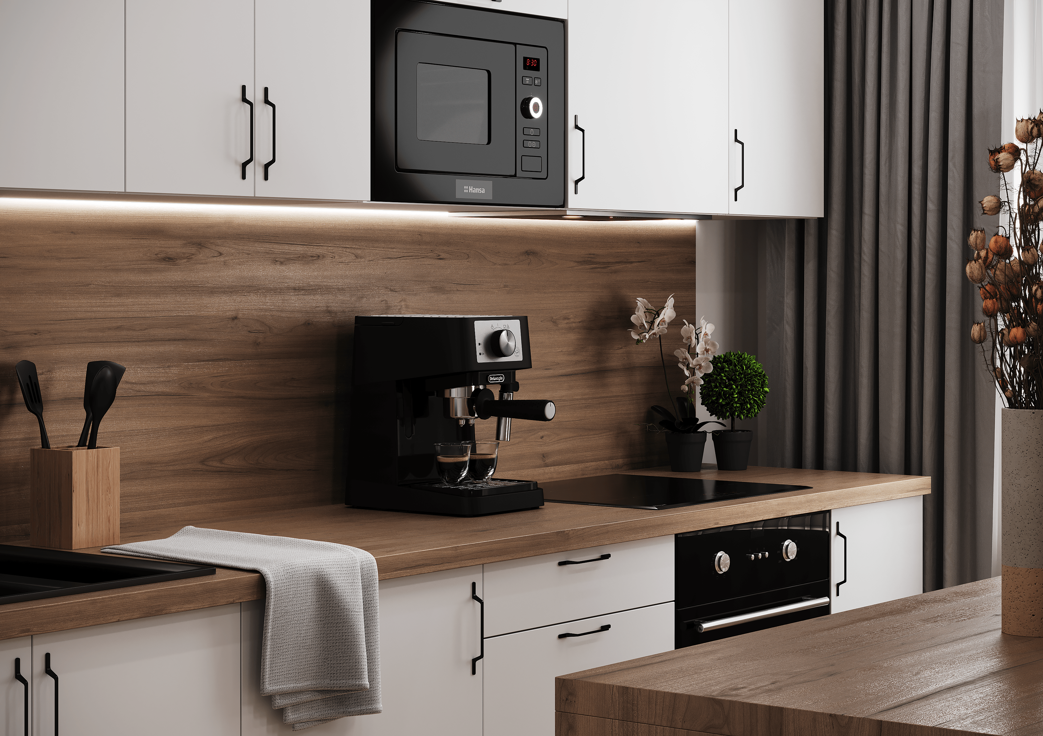 Столешница 240x60x3.8 см ЛДСП цвет сантьяго - 5