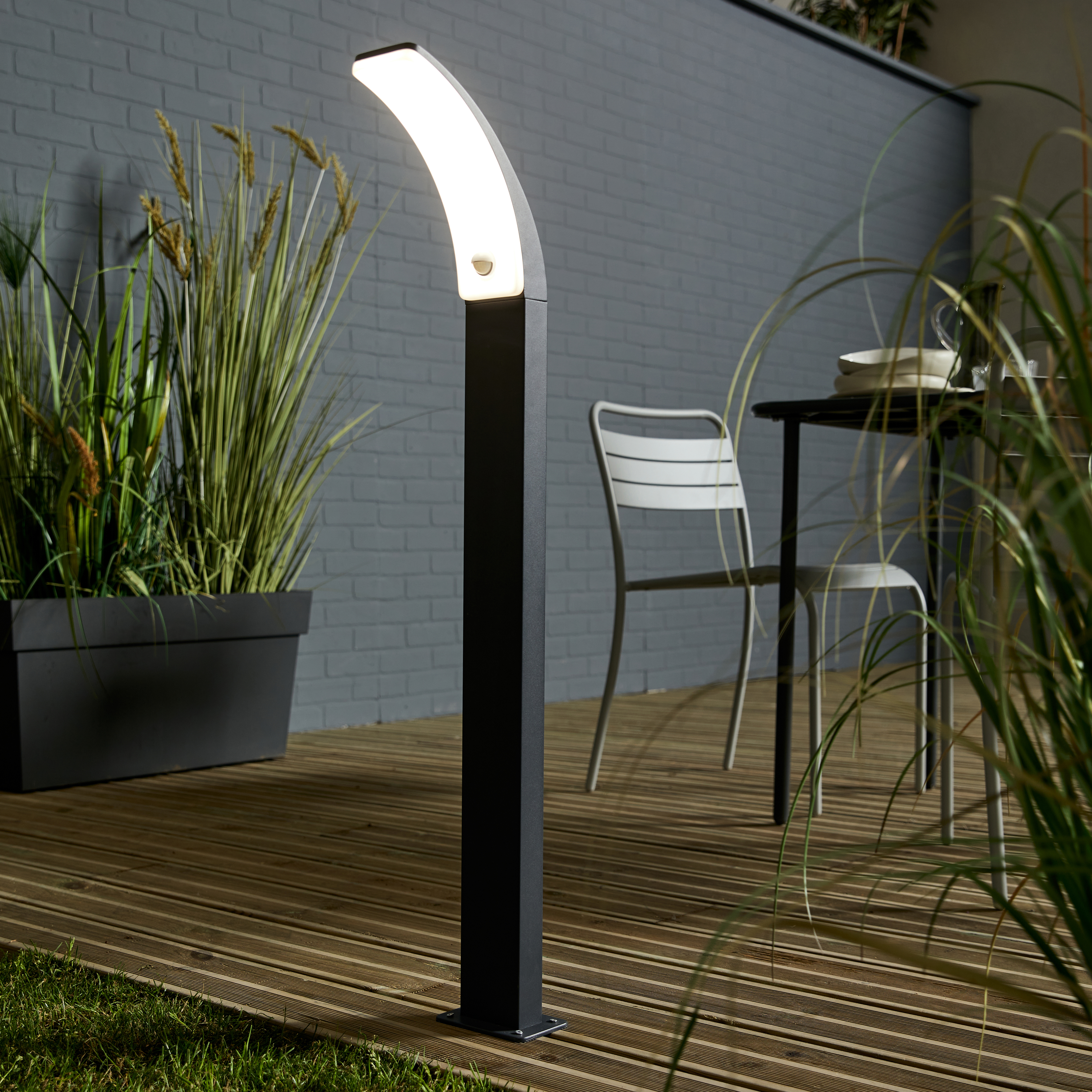 Изображение товара Садовый светильник Inspire Lakko LED 96 см с датчиком движения IP44