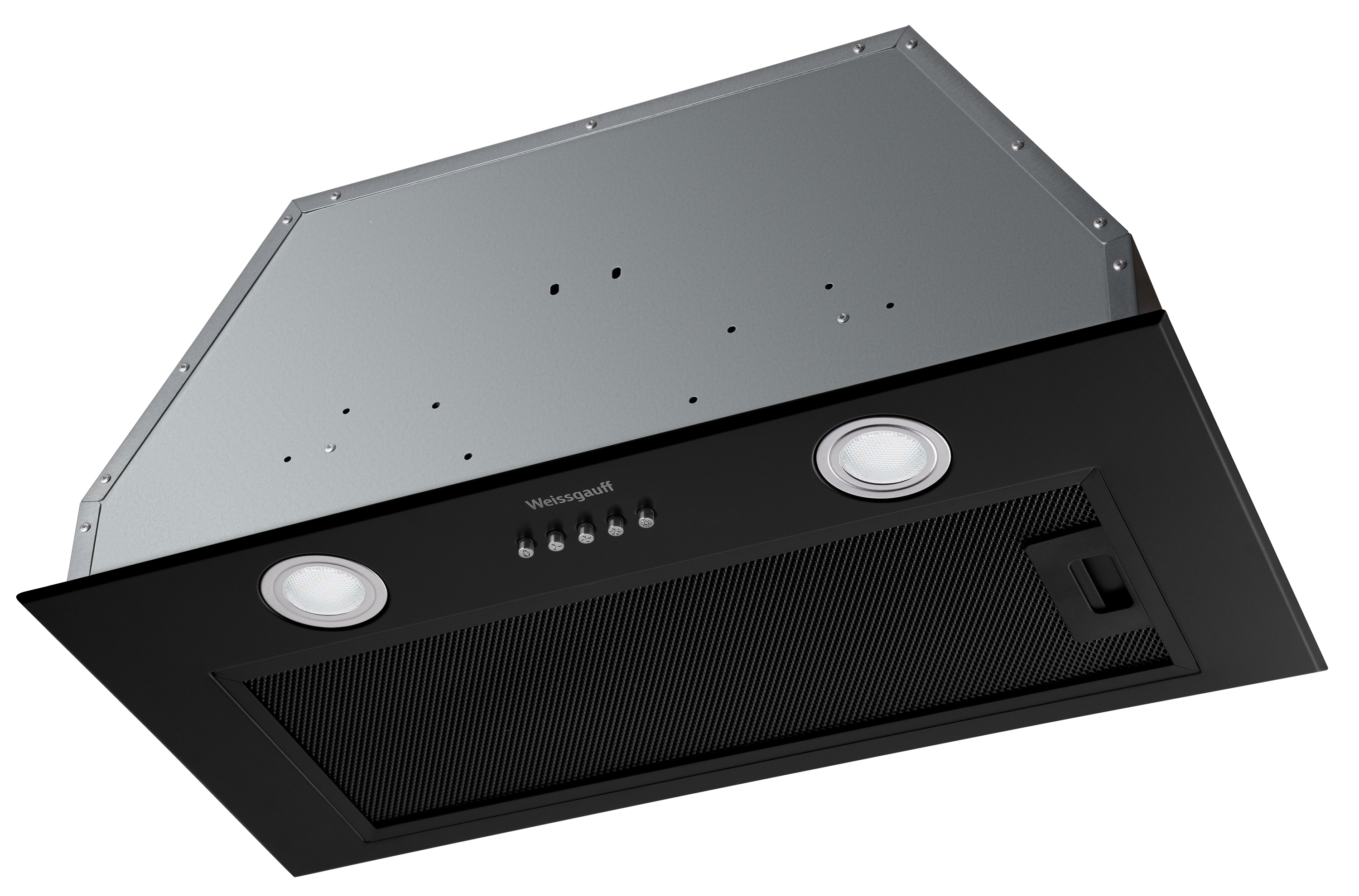 Изображение товара Встраиваемая вытяжка Weissgauff Dubhe 60 см черный, эффективная, тихая
