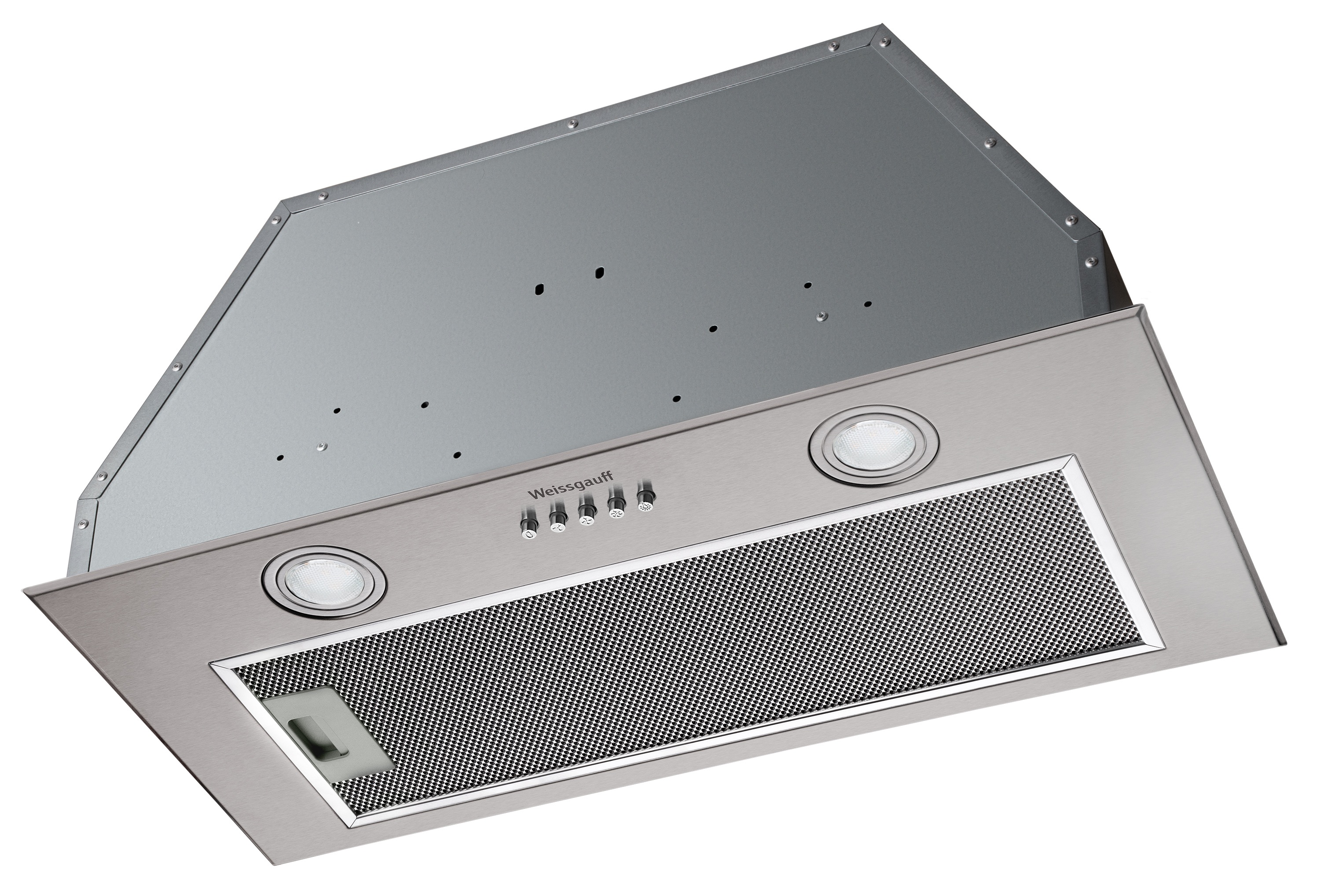 Изображение товара Встраиваемая вытяжка Weissgauff Dubhe 60 см нержавеющая сталь