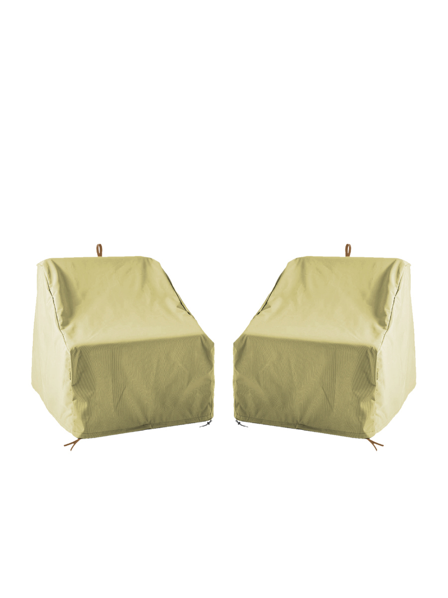 Изображение товара Комплект чехлов для кресел Tplus бежевый 2 шт