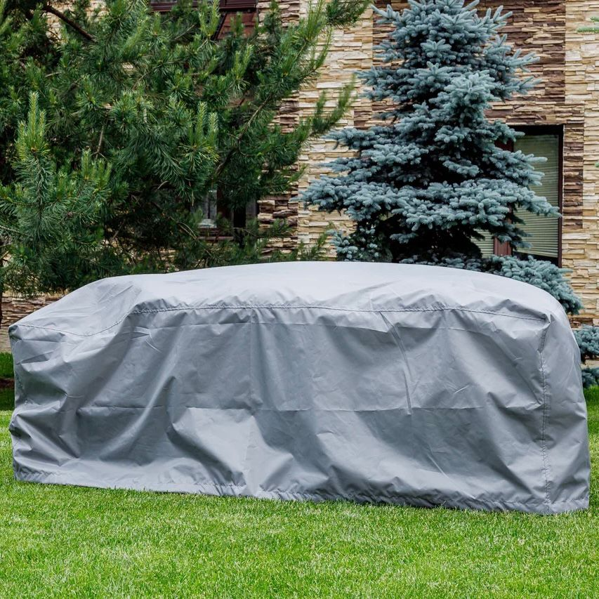 Изображение товара Чехол для садовой мебели Royal Family 200x120x100 см серый водонепроницаемый Oxford