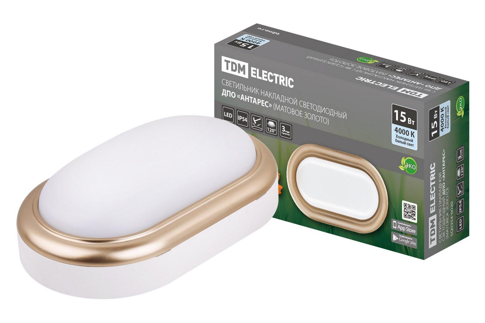 Изображение товара Светильник настенно-потолочный TDM ELECTRIC SQ0354-0020 нейтральный белый свет