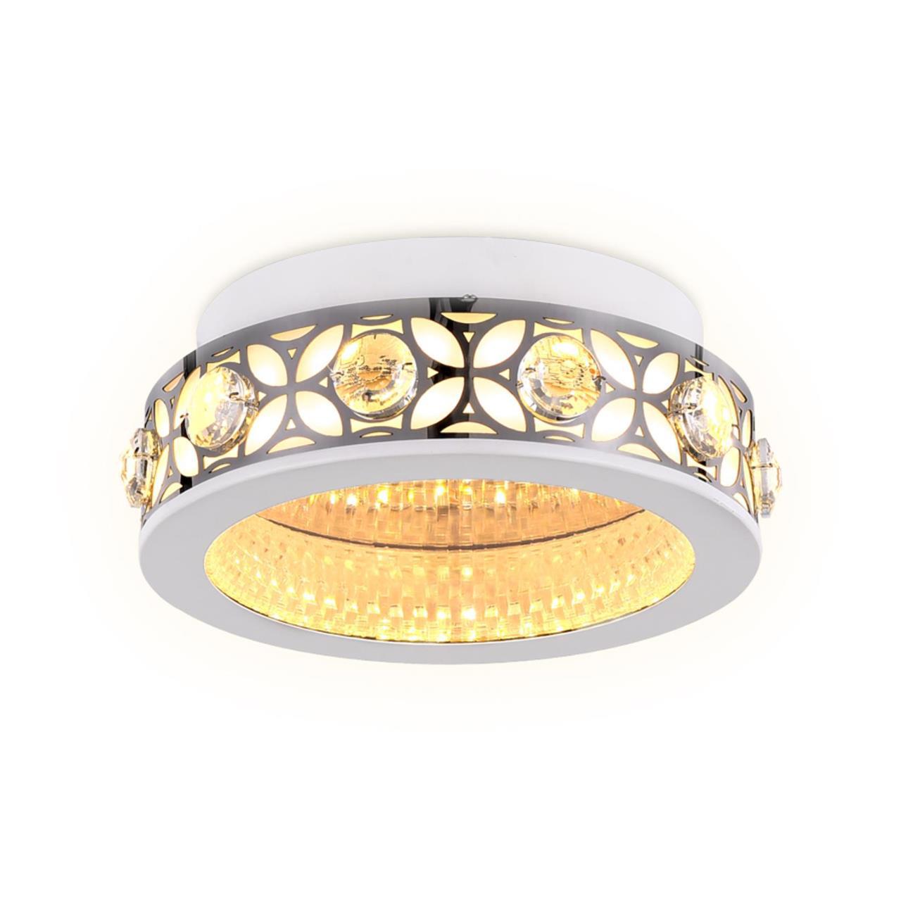 Изображение товара Потолочный светильник светодиодный Ambrella Light FA9420 3.2 м² теплый белый свет цвет белый