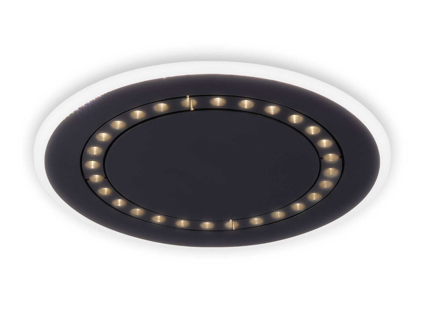 Изображение товара Светильник настенно-потолочный светодиодный Ambrella light Fl51407 с пультом управления 18 м² регулируемый белый свет цвет черный Изображение товара Светильник настенно-потолочный светодиодный Ambrella light Fl51407 с пультом управления 18 м² регулируемый белый свет цвет черный