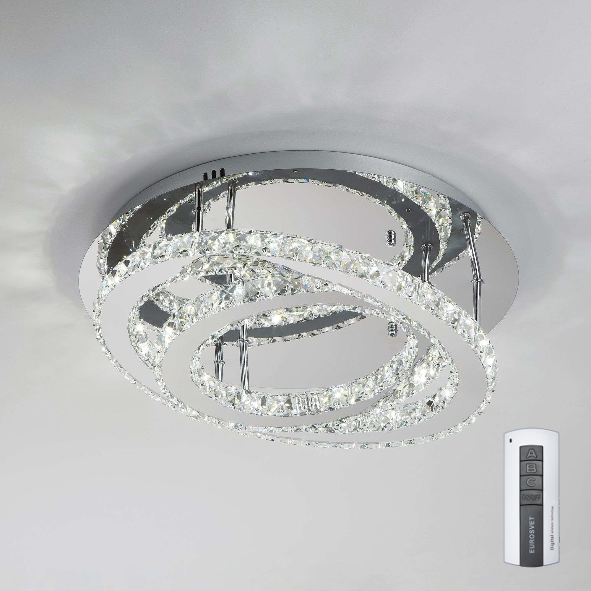 Изображение товара Настенный светодиодный светильник EUROSVET Grasia 12 м² с изменением оттенков белого