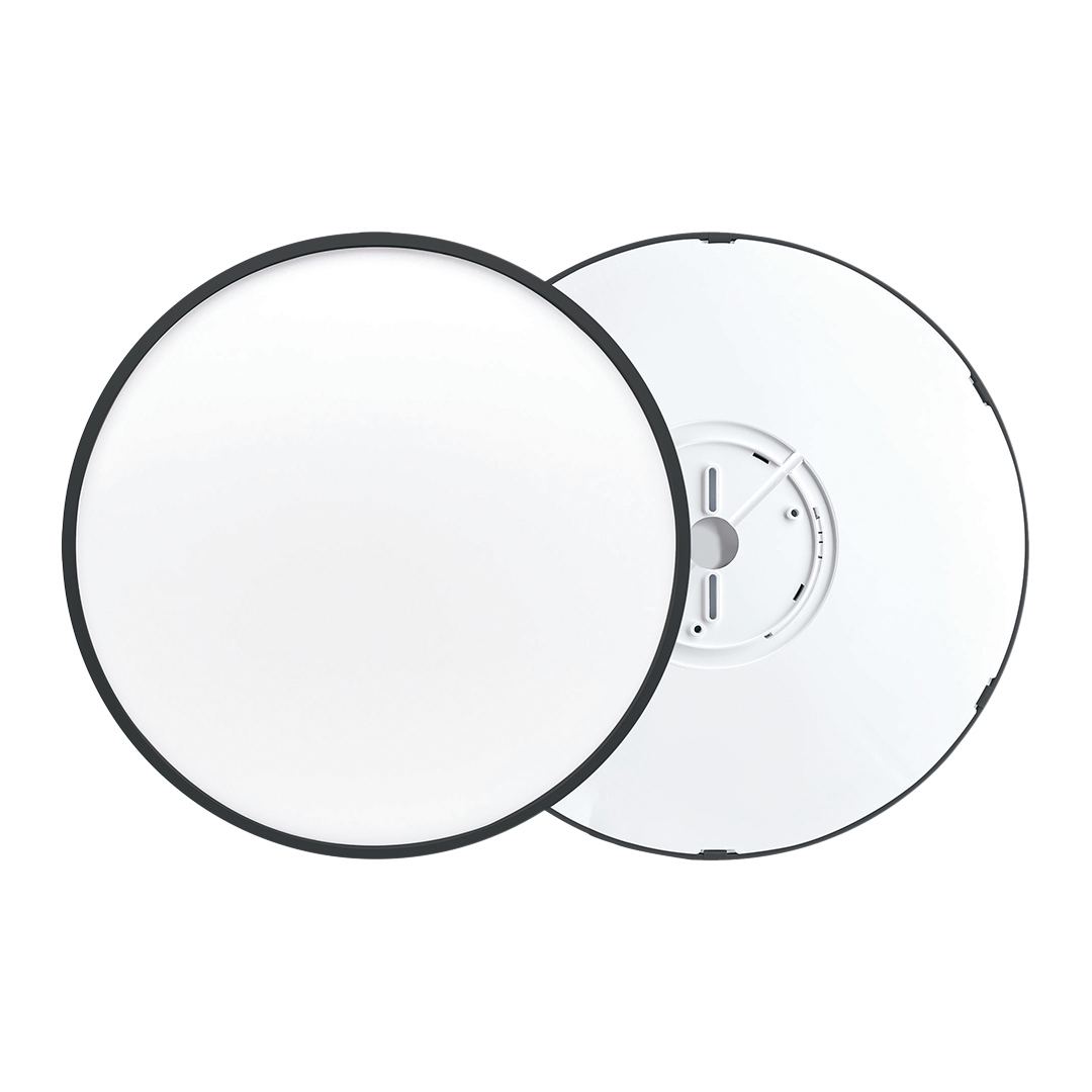 Изображение товара Настенно-потолочный светодиодный светильник Apeyron 18-137 19 м2 нейтральный белый черный