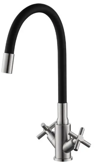 Смеситель для кухни Esko Capela CP519B общая высота 40 см цвет черный - 1