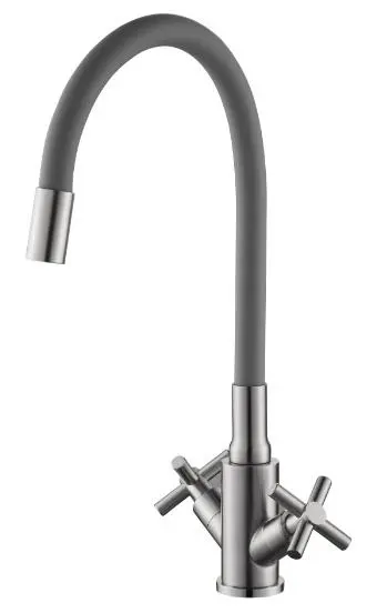 Смеситель для кухни Esko Capela CP519GR общая высота 40 см цвет серый - 1