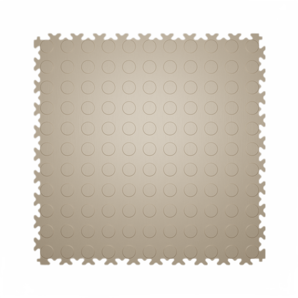 Изображение товара Модульная ПВХ плитка LT light beige Coin PVC 43 класс 5 мм влагостойкая