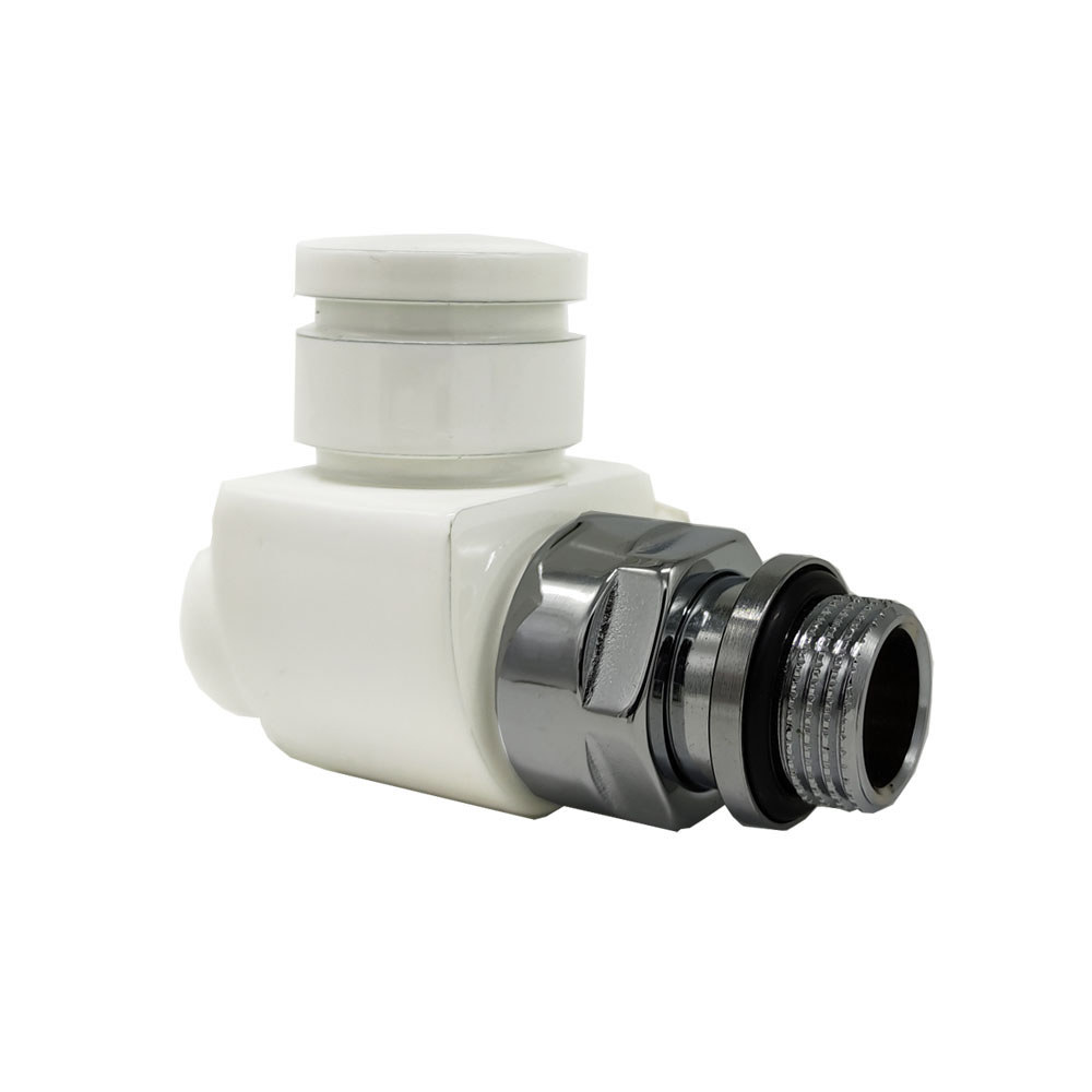 Изображение товара Запорный клапан SR Rubinetterie прямой 1/2" белый для систем водоснабжения