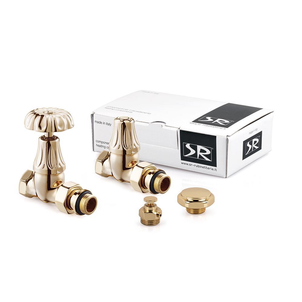 Изображение товара Комплект терморегулирующий прямой SR Rubinetterie K338-1500T000 1/2" для радиатора
