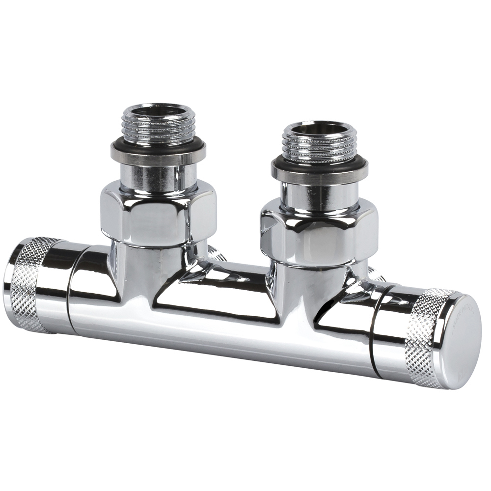 Изображение товара Узел нижнего подключения угловой SR Rubinetterie Tondera 50 мм хром