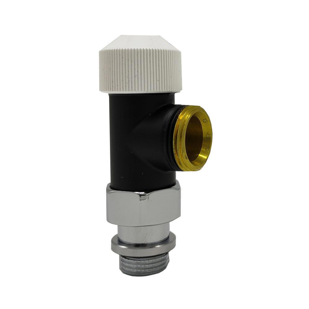 Изображение товара Клапан запорный угловой осевой SR Rubinetterie Tondera 1/2 3/4 Евроконус