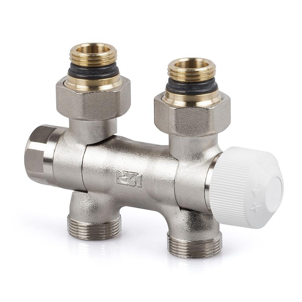 Изображение товара Узел нижнего подключения прямой SR Rubinetterie FreeStyle 1/2х3/4 термостатический надежный монтаж