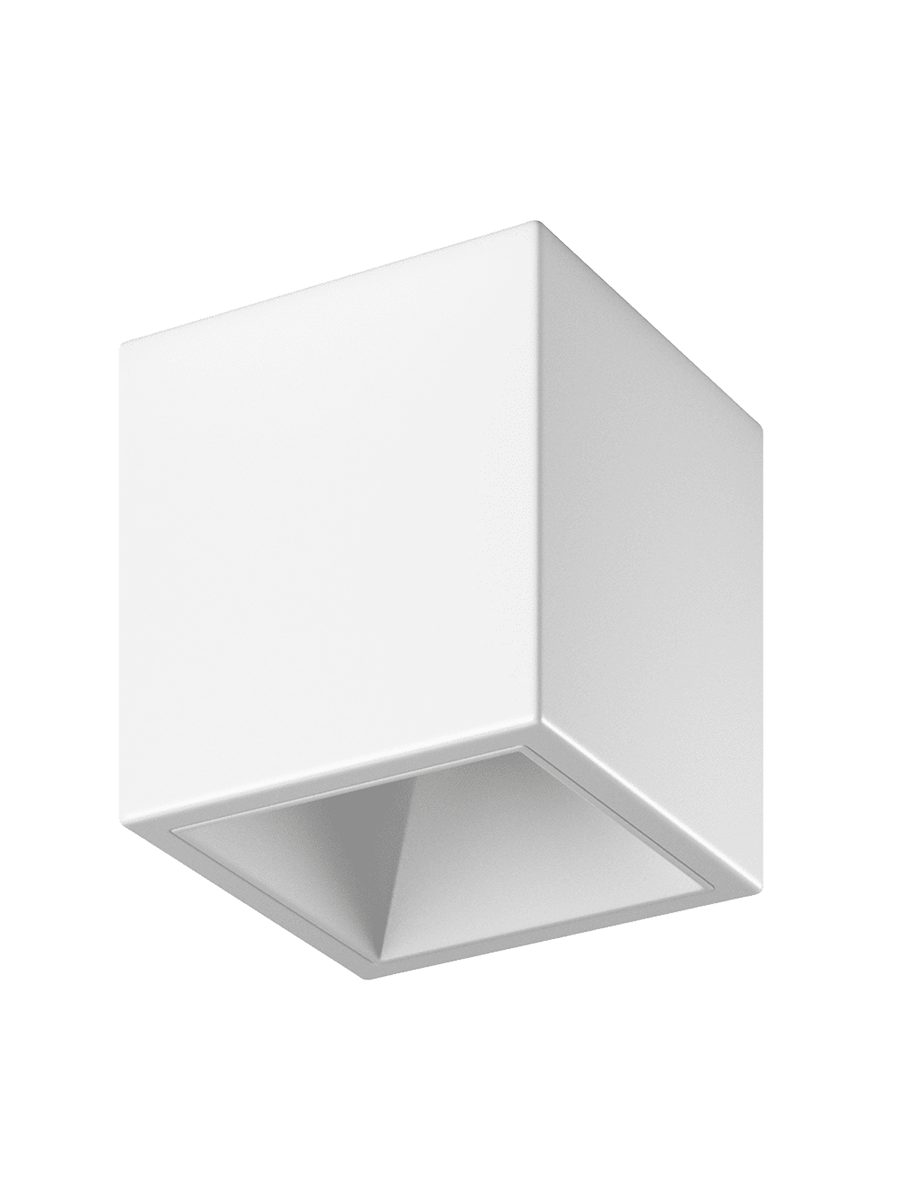 Изображение товара Светильник потолочный светодиодный DESIGNLED SPL-CB-18-WH-NW DL-SPL нейтральный белый свет цвет белый