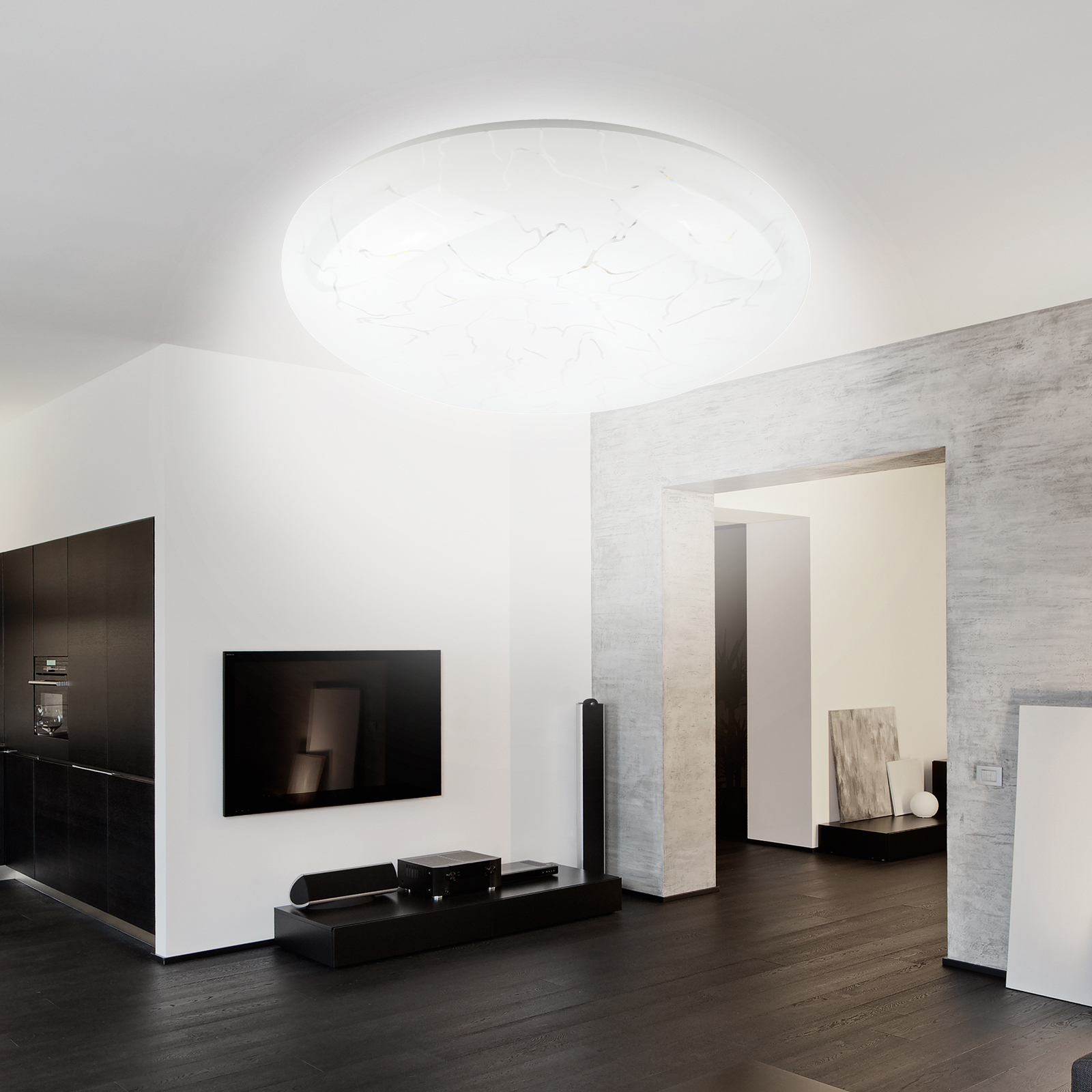 Изображение товара Светильник настенно-потолочный LED SPB-6 24 Marble белый Китай