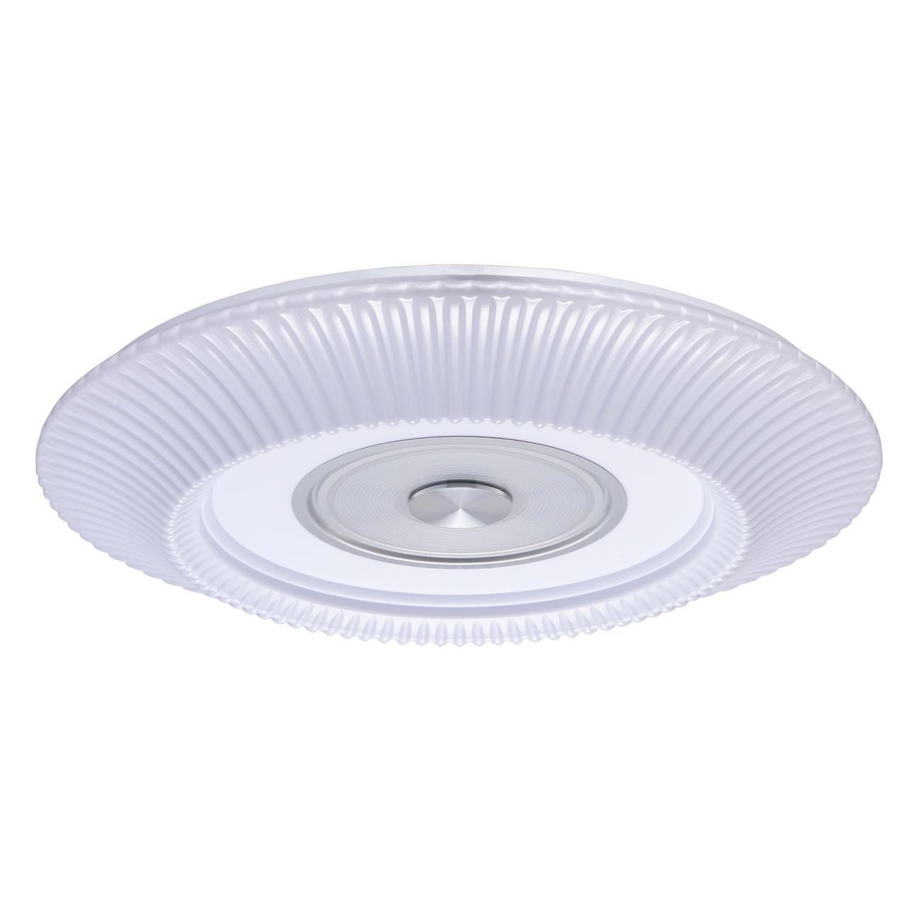 Изображение товара Люстра потолочная светодиодная DE MARKT 660012001 для интерьера 15 м² с изменением оттенков белого