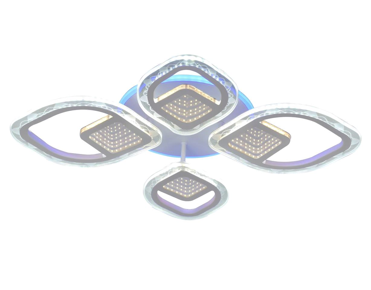 Изображение товара Светильник настенно-потолочный светодиодный СЕЛЕНА M68581 30 м² нейтральный белый серый