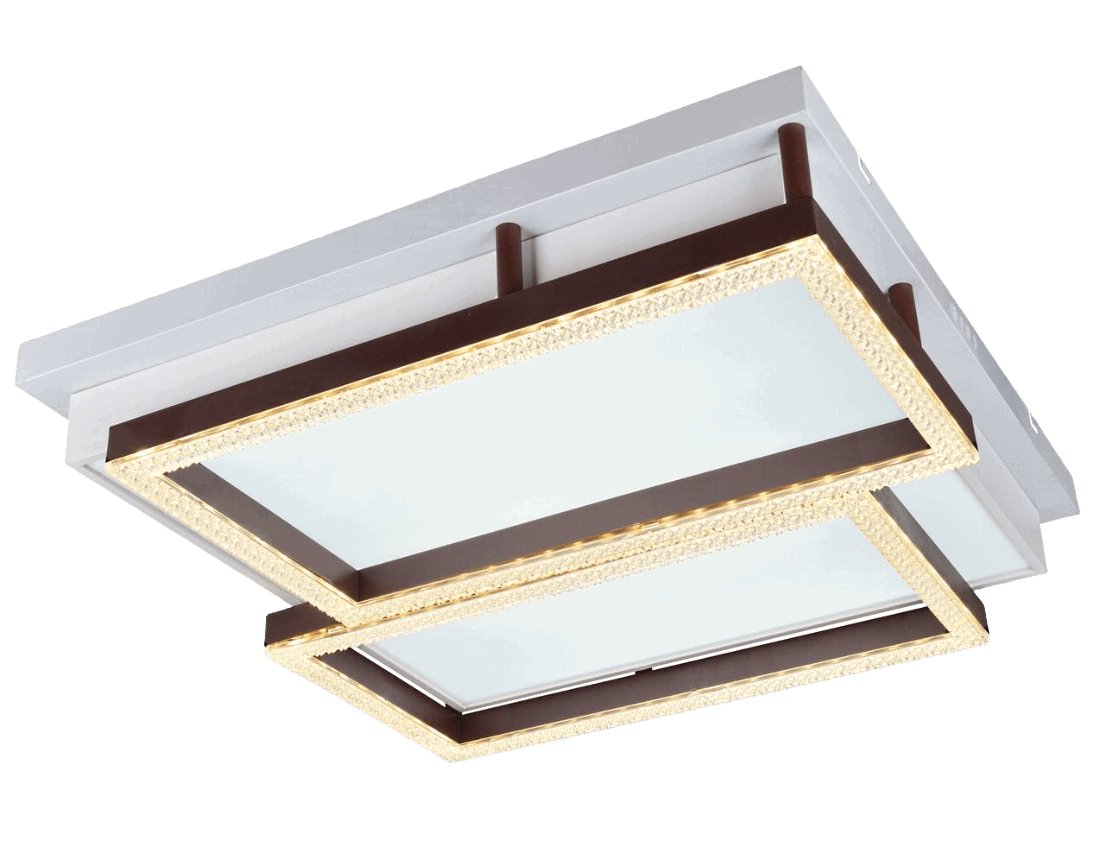 Изображение товара Настенно-потолочный светодиодный светильник Мелодия Света M1860 50 м² белый