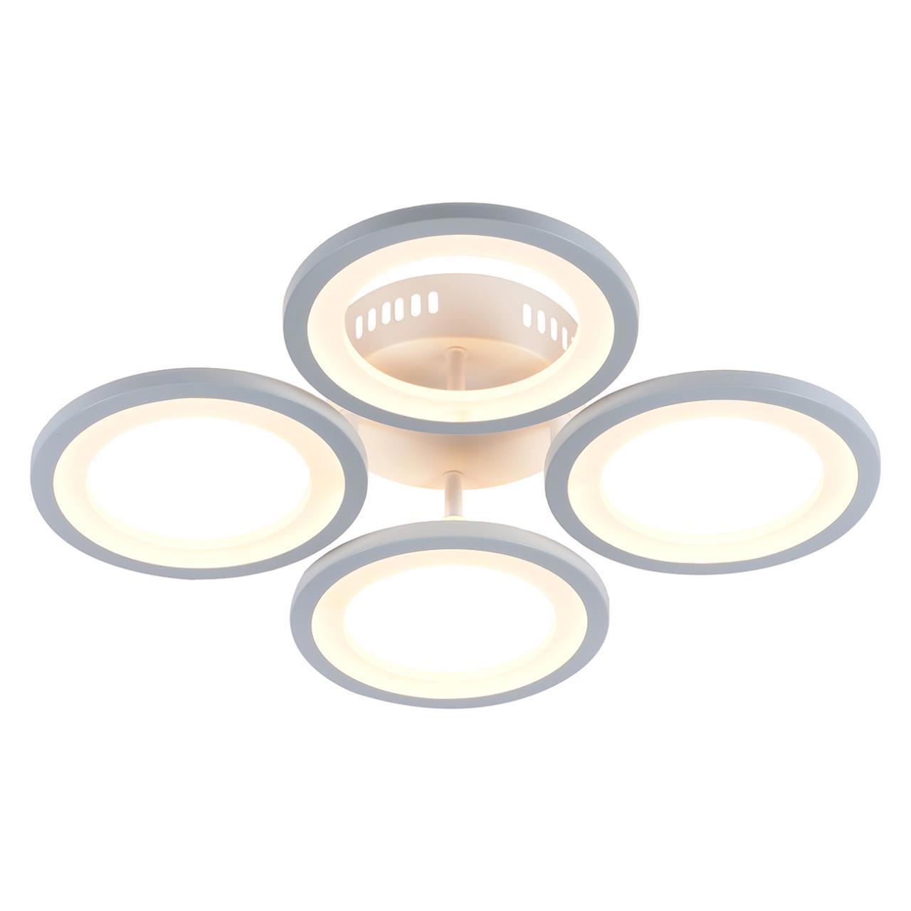 Изображение товара Светильник настенно-потолочный светодиодный ESCADA 10209-4LED 24 м² нейтральный белый свет цвет белый