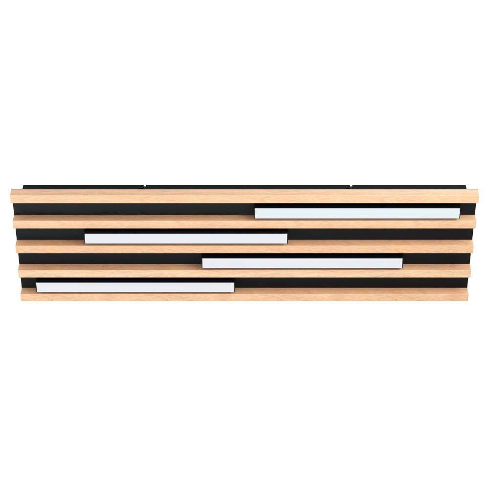 Изображение товара Светильник настенно-потолочный светодиодный EGLO 39899 14 м² теплый белый свет цвет черный