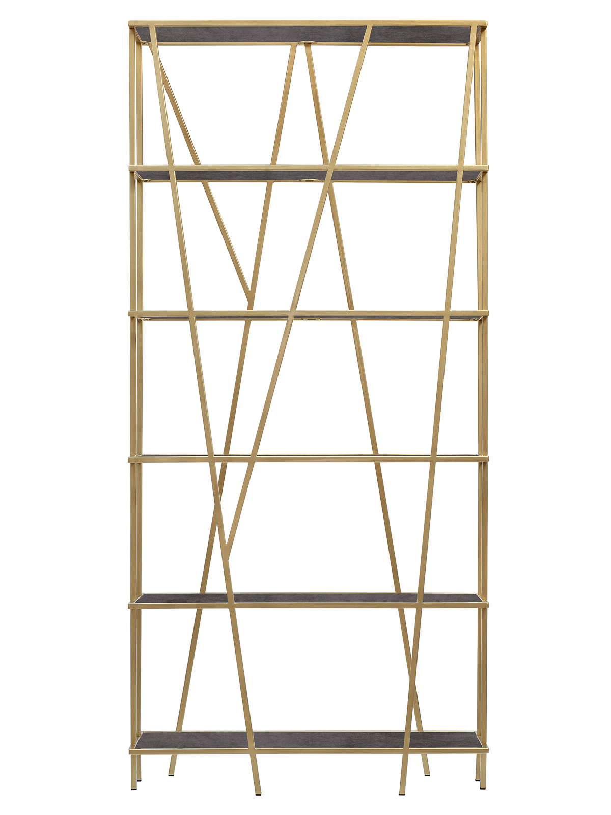 Изображение товара Стеллаж Greenween 90x190x30 см сталь/керамика antracite цвет золотой