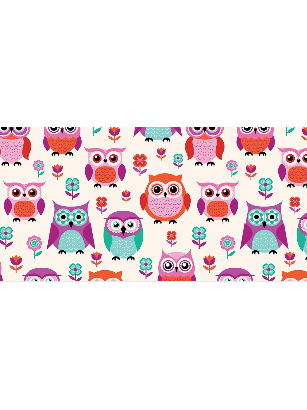 Изображение товара Корзина для хранения вещей JOYARTY "Воспитанные совы" gaba_10806, 35x50 см