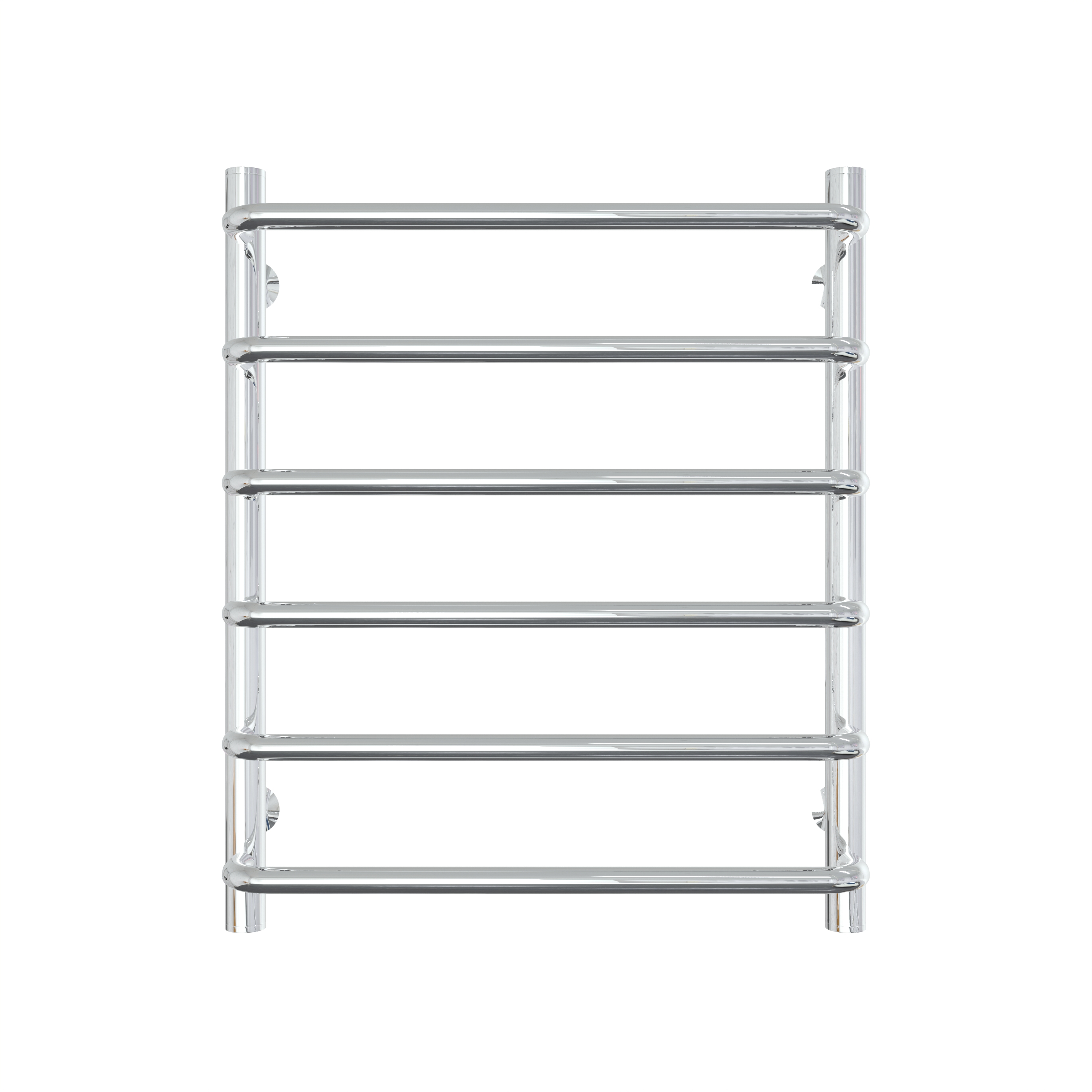 Изображение товара Водяной полотенцесушитель Laris Стандарт П6 54x61 см хром нержавеющая сталь 10 лет гарантия