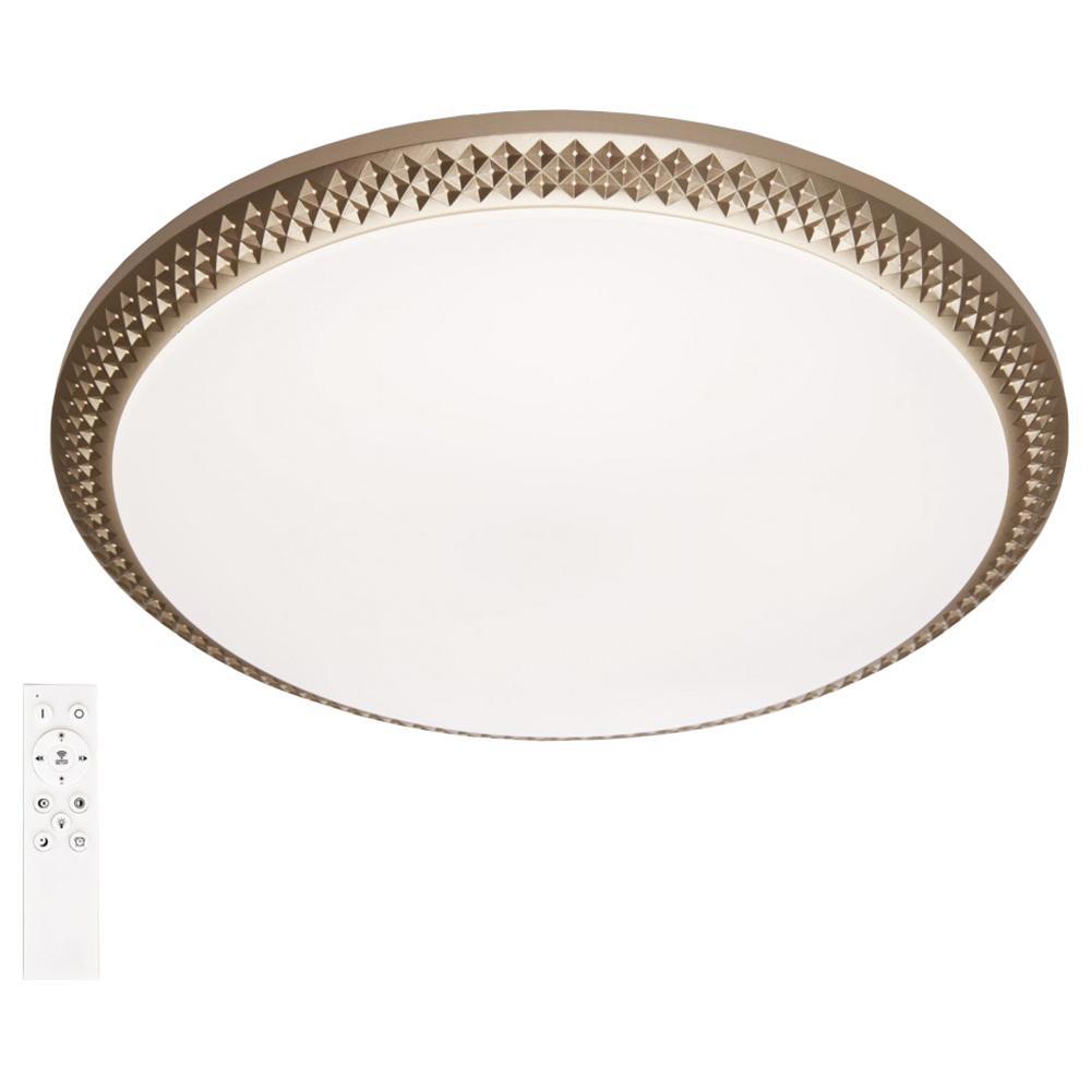 Изображение товара Светильник светодиодный потолочный APL LED Turin 56 Вт золото пульт