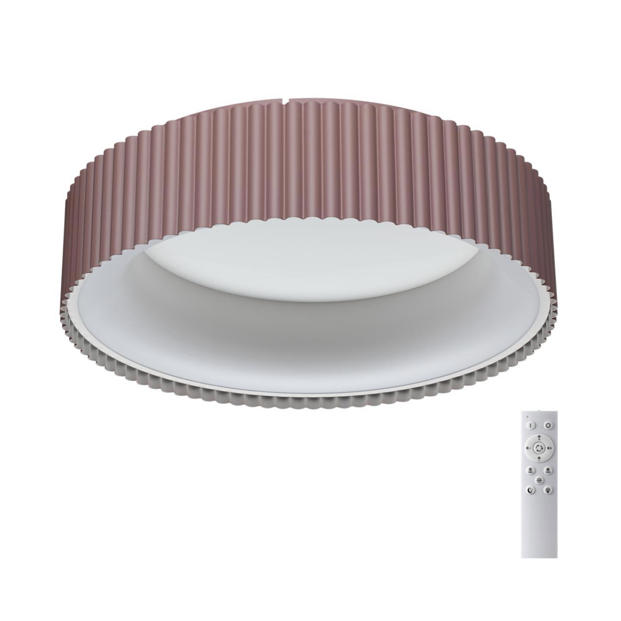 Изображение товара Светильник настенно-потолочный светодиодный Сонекс 7714/56l с пультом управления 14 м² нейтральный белый свет цвет белый