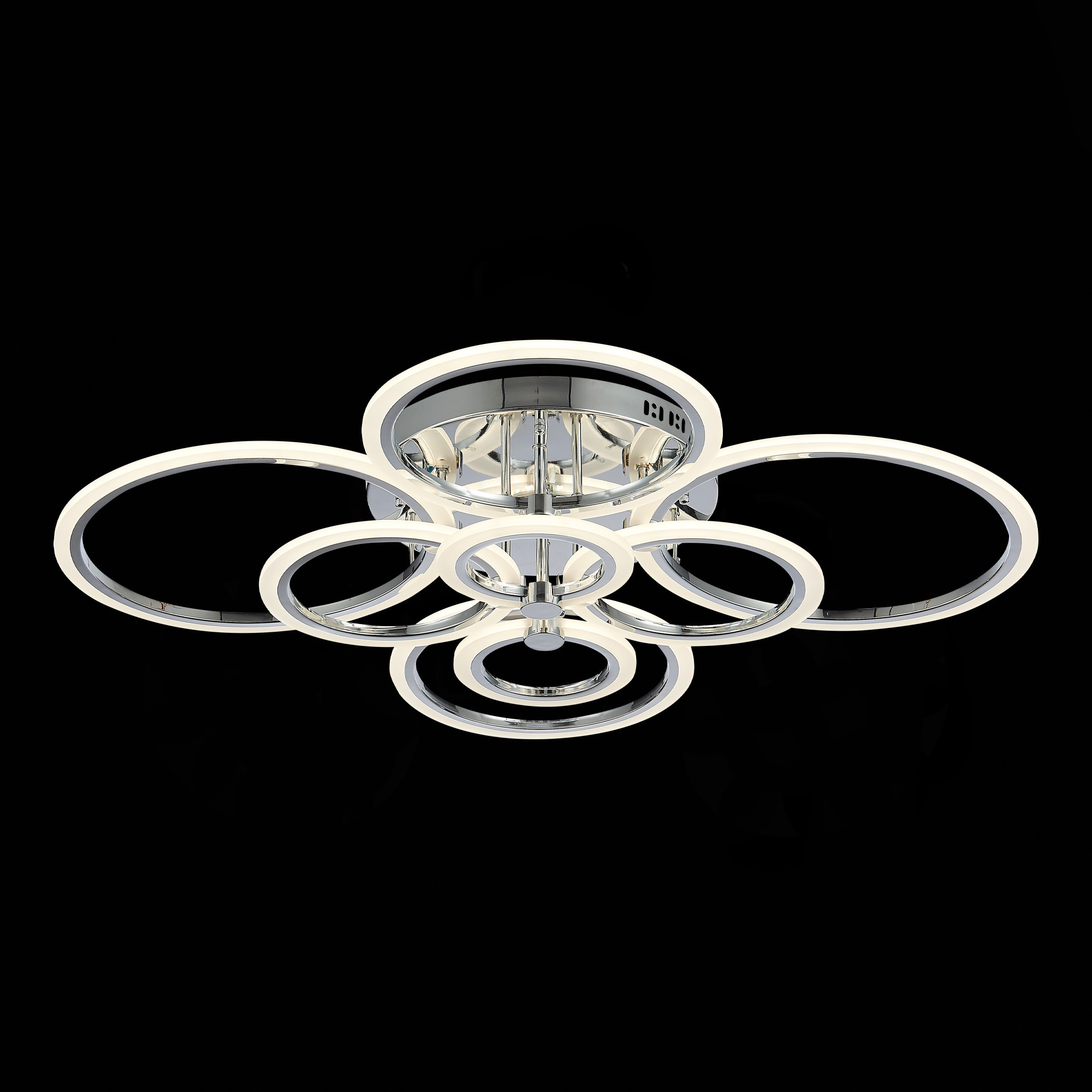 Изображение товара Светильник настенно-потолочный светодиодный Alma light AL5001C212CH Cresso 34 м² регулируемый белый свет цвет серый/серебристый