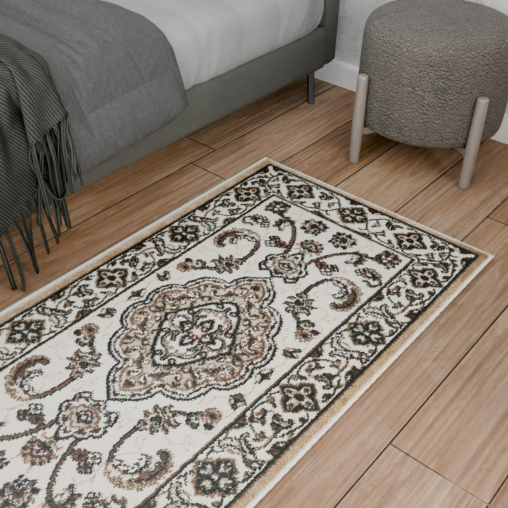 Изображение товара Ковер Sahara 80x150 см из полипропилена бежевый для гостиных и спален